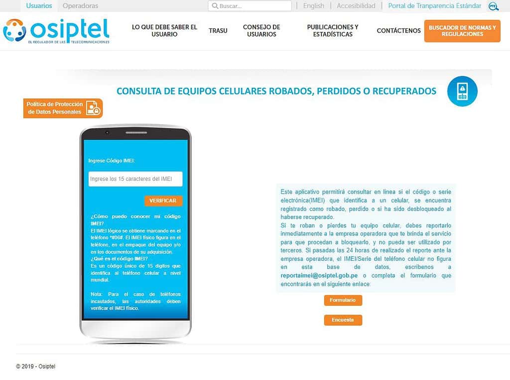 Consulta de IMEI en Ecuador: Verifica si un celular fue reportado ...