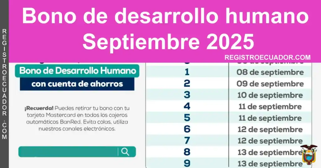 ✅ Registro Bono Desarrollo Humano Ecuador 2026 – Guía Completa