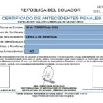 ✅ Certificado Antecedentes Penales Ecuador 2026 – Consultar Online
