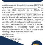 ✅ Certificado de Honorabilidad Ecuador 2026 – Modelo Word Gratis