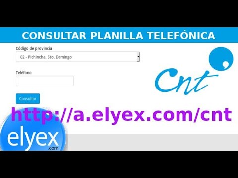 ✅ Cómo Consultar Planilla Telefónica CNT Ecuador 2026 – Guía Paso a Paso