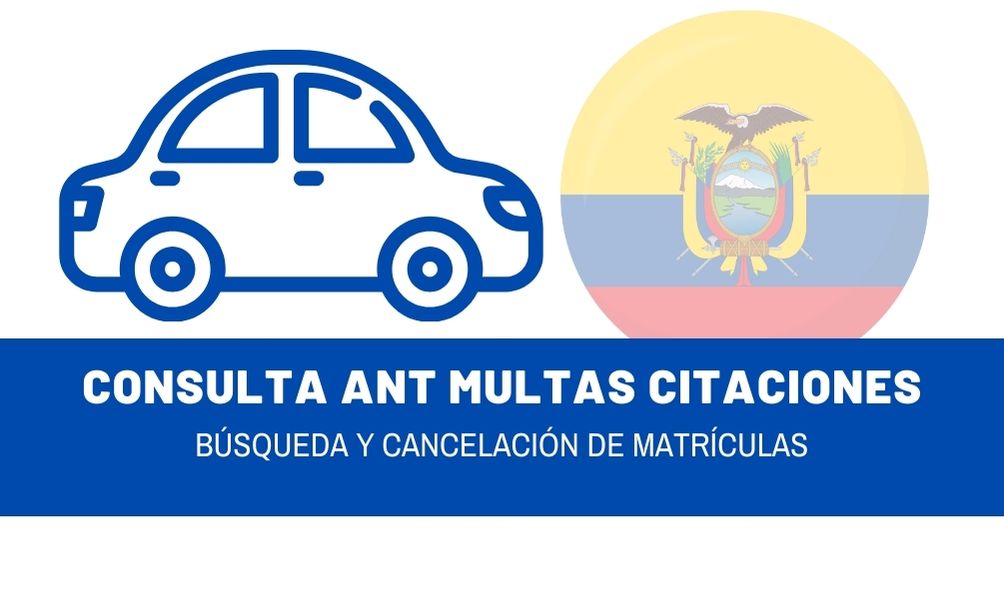 ✅ Consultar Multas ANT Ecuador 2025 – Vehículos y Licencias