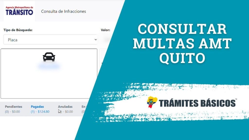 ✅ Consultar Multas Pico y Placa Quito AMT 2026 – Guía Paso a Paso