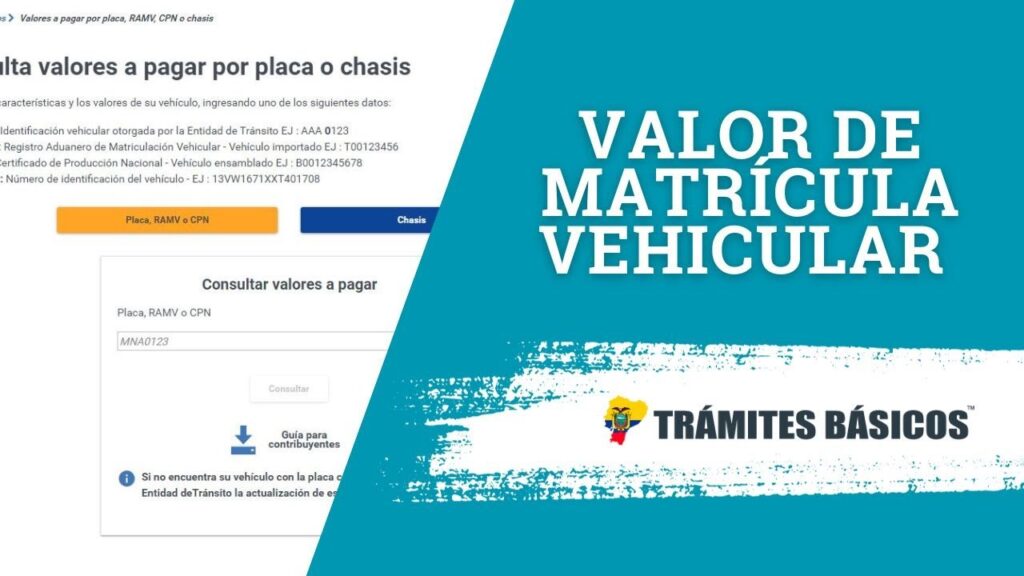 ✅ Consultar Pago Matrícula Vehicular SRI 2026 – Guía Completa