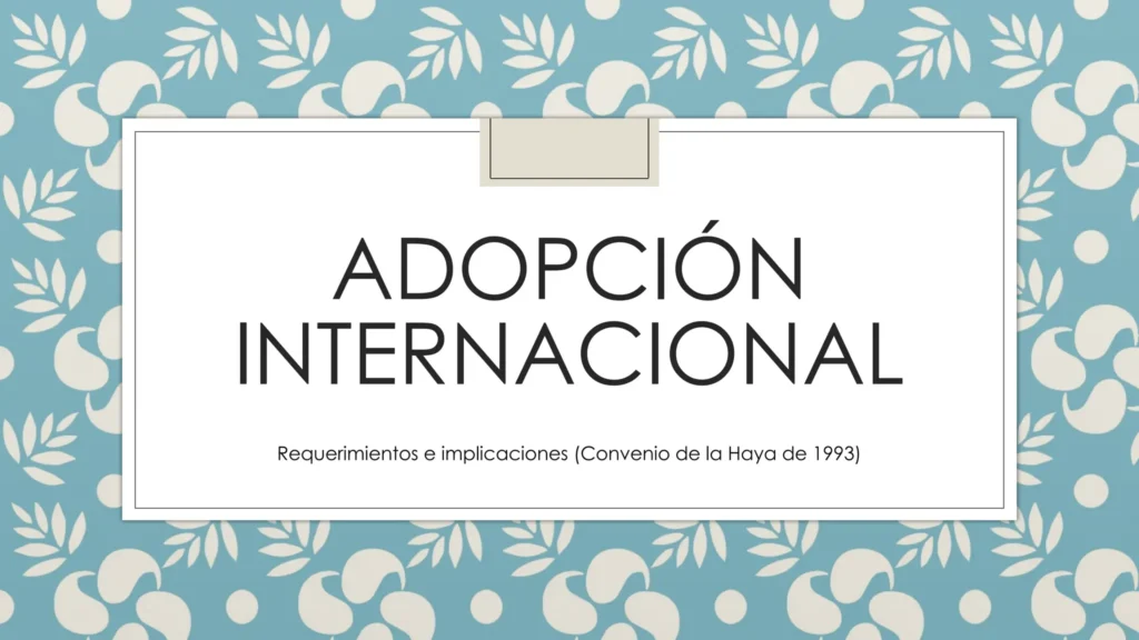 ✅ Convenio de La Haya Adopción Internacional Ecuador 2026 – Guía
