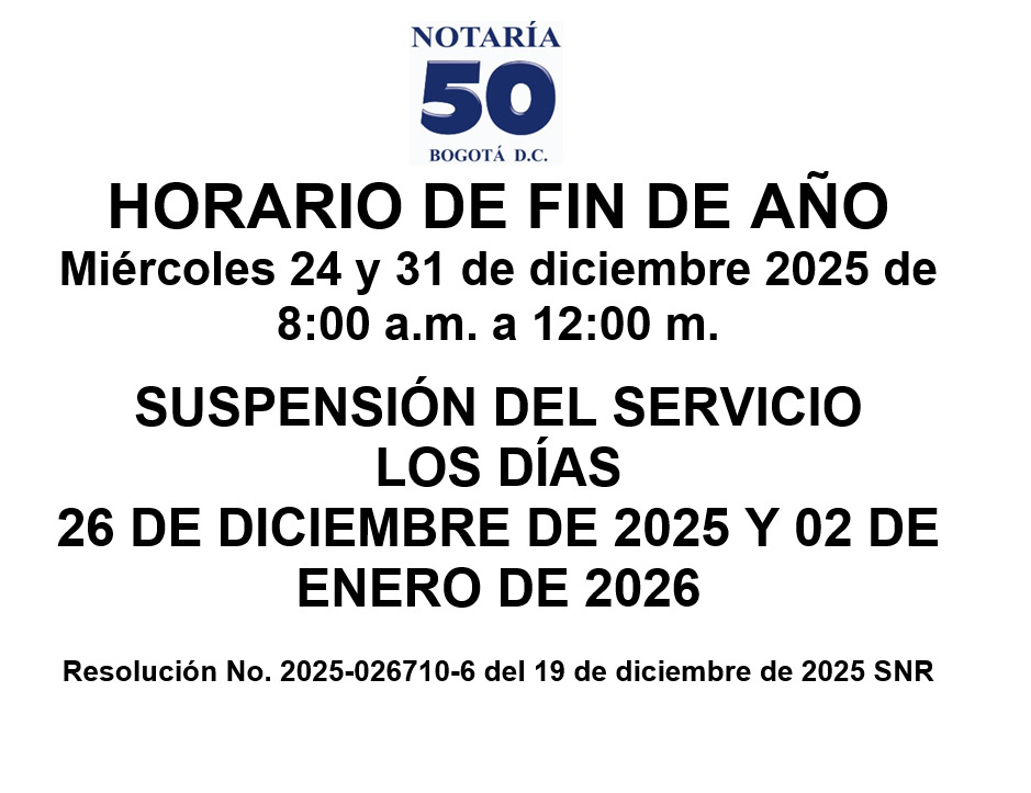 ✅ Notaría 50 Quito – Servicios, Ubicación y Contacto 2026