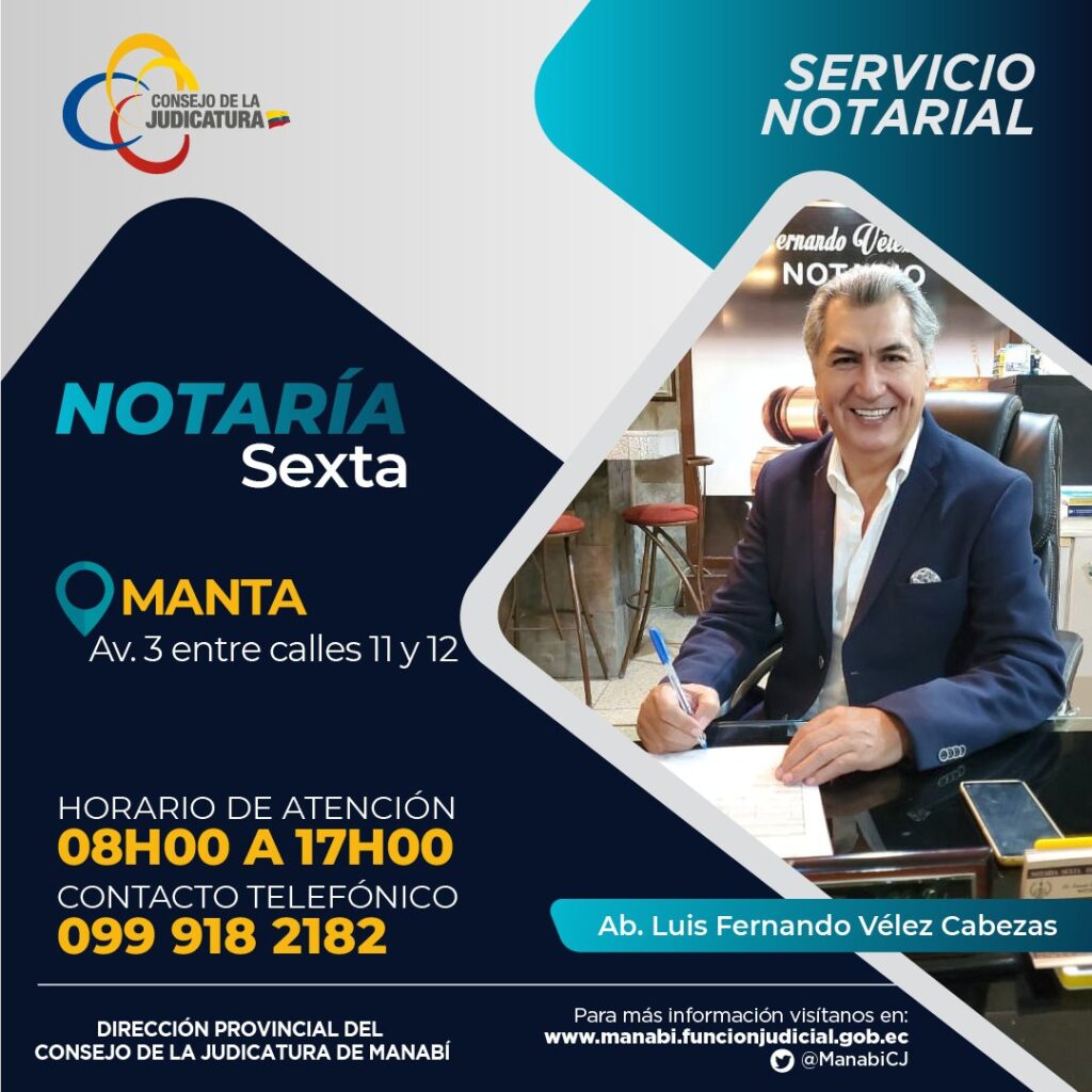 ✅ Notaría 6 Ambato – Servicios, Ubicación y Contacto 2026