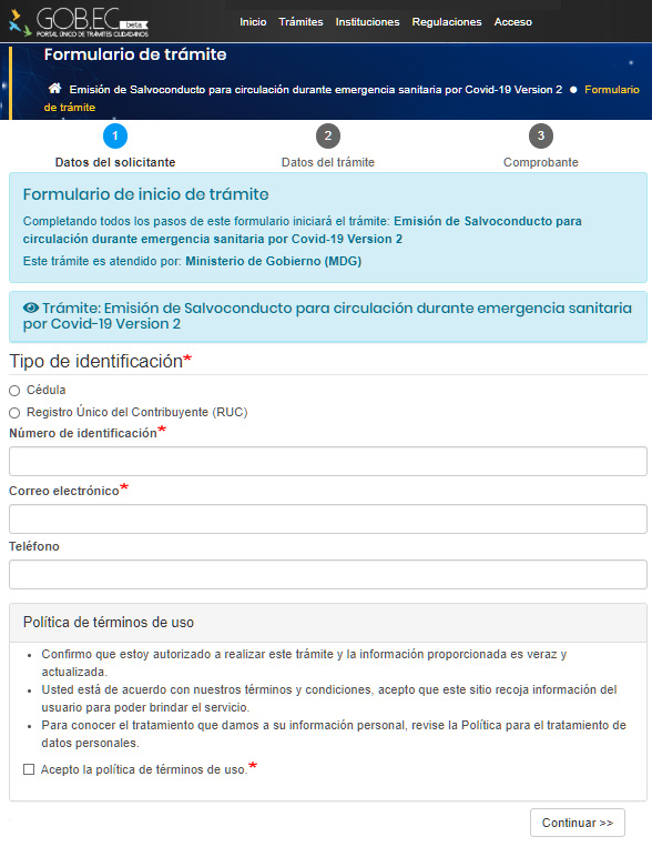 ✅ Salvoconductos en Quito 2026 – Solicitud Gratuita Online