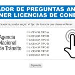 ✅ Simulador Licencia Tipo A Ecuador 2026 – Practica Gratis