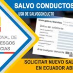 ✅ Solicitud de Salvoconducto para Emergencias Ecuador 2026 – Guía Completa