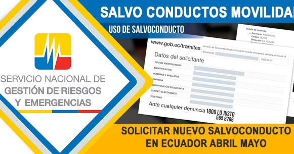 ✅ Solicitud de Salvoconducto para Emergencias Ecuador 2026 – Guía Completa