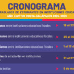 ✅ Traslados Régimen Costa Galápagos 2026-2027 – Fechas y Requisitos