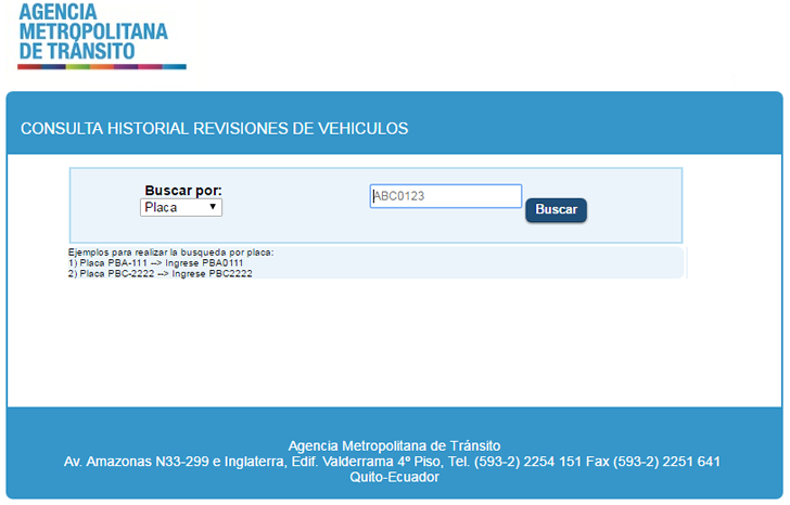 ✅ Consultar Historial Revisión Técnica Vehicular AMT 2026