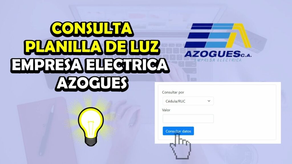 ✅ Consultar Planilla de Luz Azogues EEA 2026 – Guía Completa
