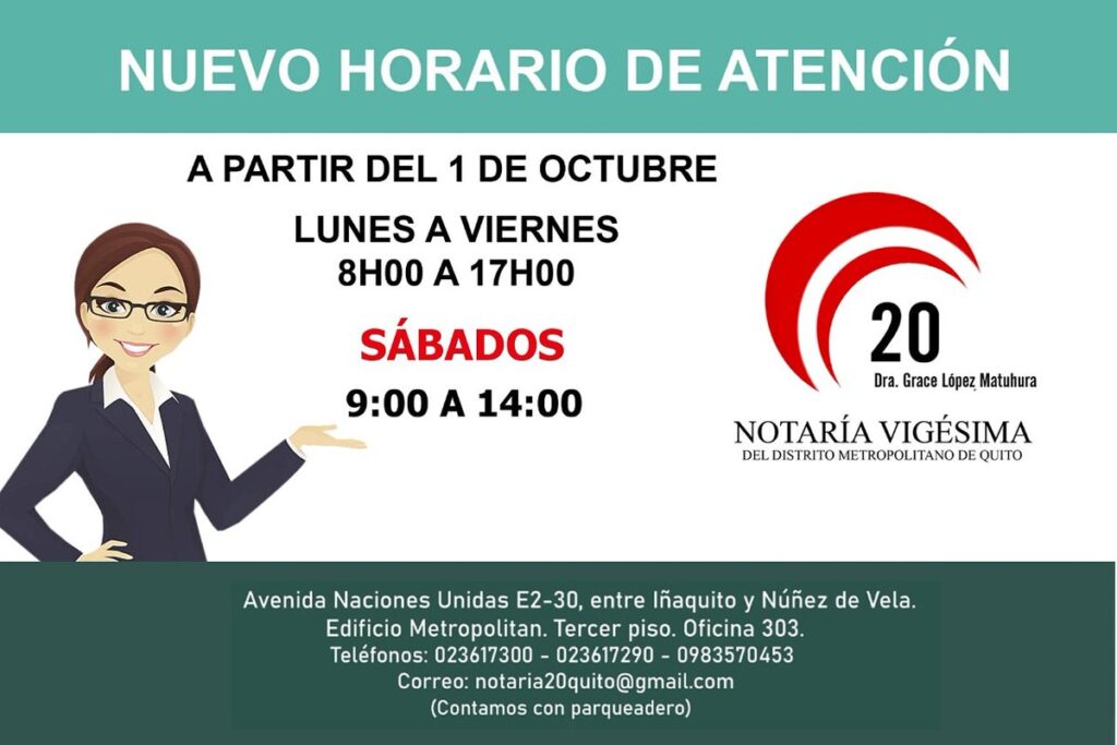 ✅ Notaría 14 Quito – Servicios, Horarios y Ubicación 2026