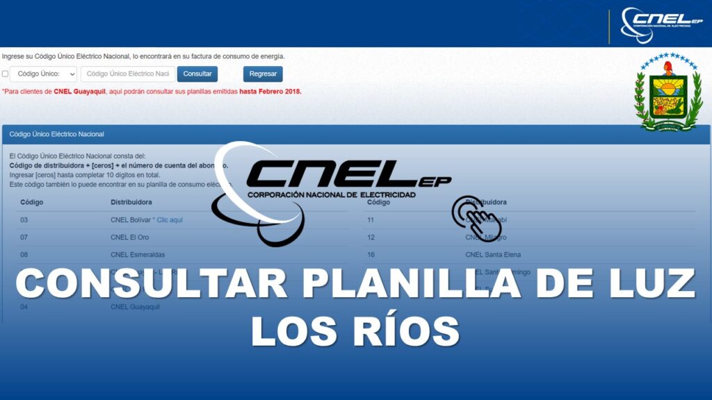 ✅ Planilla de Luz Los Ríos 2026: Consultar Factura CNEL Online