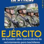 ✅ Reclutamiento Ejército Ecuador 2026: Inscripciones Bachilleres