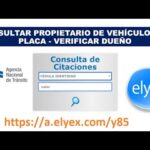 ✅ Consultar Propietario de Vehículo por Placa ANT Ecuador 2026
